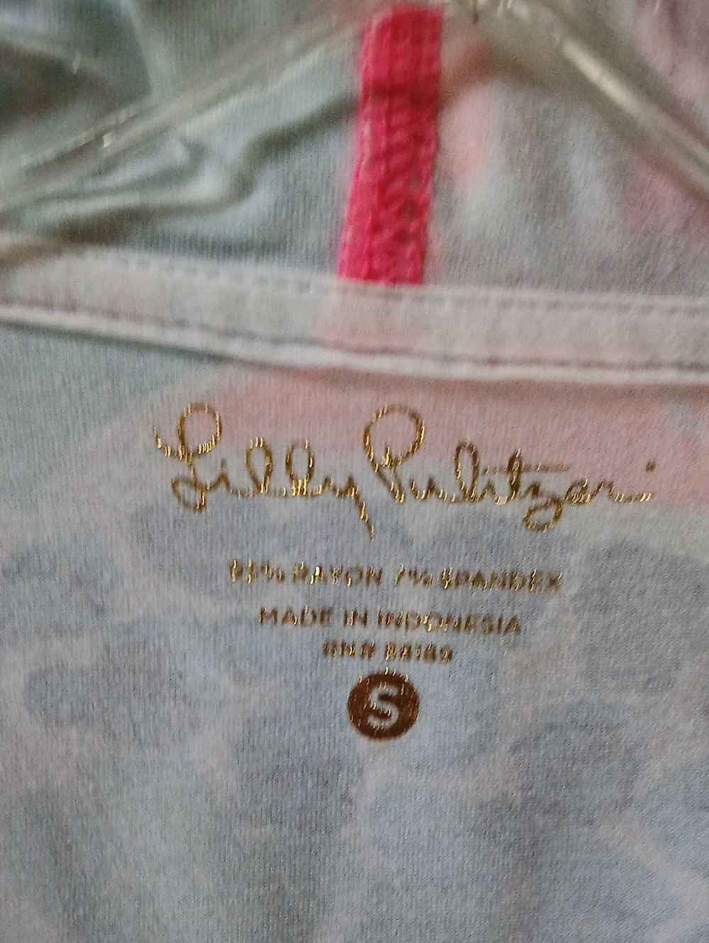 Lilly Pulitzer Goombay Smashed Pink Teal Orange Pineapple Print Swim Coverup. - Picture 2 of 3